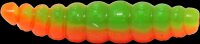 Fishing Tackle Max Lifter Lures Larvy Cheese 4,5 cm Hot Orange / Apple Green