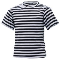 MFH Russ. Marine Kinder T-Shirt weiß-blau halbarm Gr.122/128