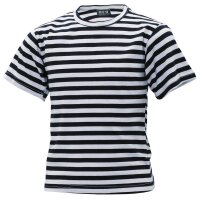 MFH Russ. Marine Kinder T-Shirt weiß-blau halbarm Gr.122/128