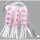 Fladen Deep Sea Winged Octopus Rig 8/0 0,80mm white/pink