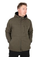 Fox Collection Sherpa Hoody Green/Black XXL