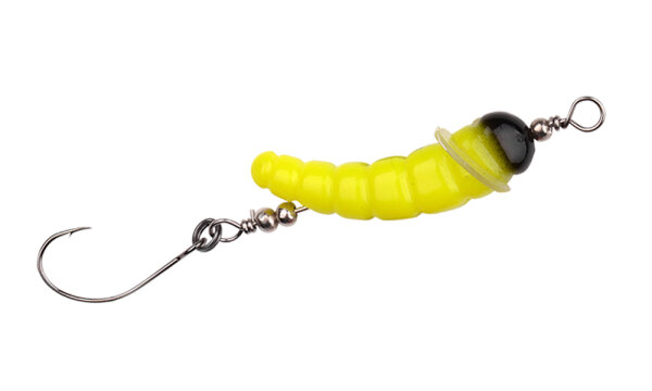 Trout Master Hard Camola Single Hook yellow