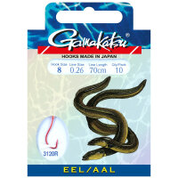 Gamakatsu Booklet Eel 3120R Gr.8 - 0,26mm 70cm