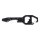 Herbertz Mini Tool AISI 420 Stahl rostfrei 7 Funktionen schwarze Beschichtung Karabinerverschluss