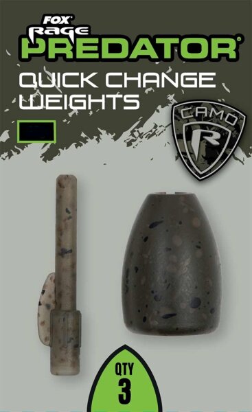 Fox Rage Predator Quick Change Weights 25g