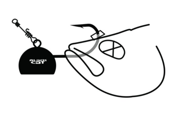 Black Cat Fire-Ball 200g black 6/0