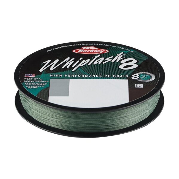 Berkley Whiplash 8 new 300m 0,25mm green