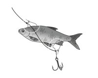 Black Cat Baitclip Größe M