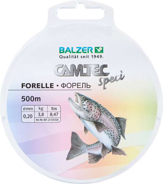 Balzer Camtec Speci Forelle 0,20mm, 500m