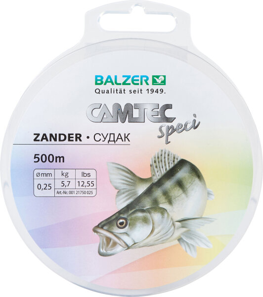 Balzer Camtec Speci Zander 0,25mm, 500m