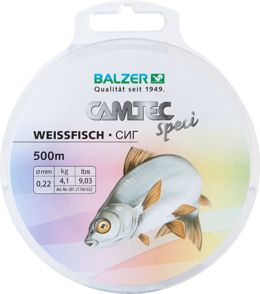 Balzer Camtec Speci Weissfisch 0,22mm, 500m