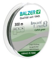 Balzer Iron Line 8 Catfish grün 300m 0,50mm