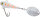 Balzer Shirasu Street Spin Buddy mit Zwillingshaken, 12g, Albino