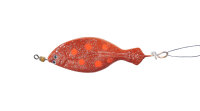 Balzer Edition Sea Anti-Tangle Plattfisch Blinker, 100g, braun-weiß-rot