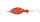 Balzer Edition Sea Anti-Tangle Plattfisch Blinker, 100g, braun-weiß-rot