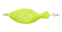 Balzer Edition Sea Anti-Tangle Plattfisch Blinker, 100g, Rot-Gelb