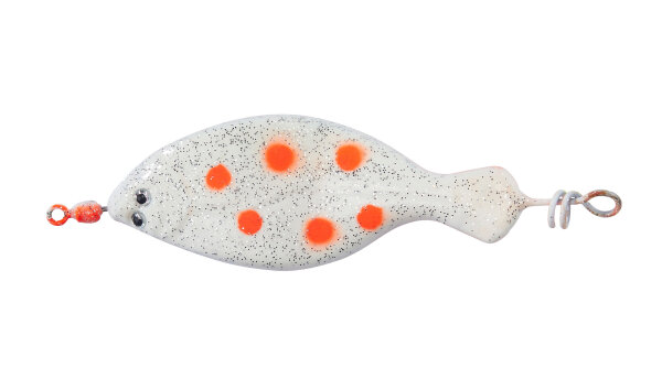Balzer Edition Sea Anti-Tangle Plattfisch Blinker, 100g, Albino