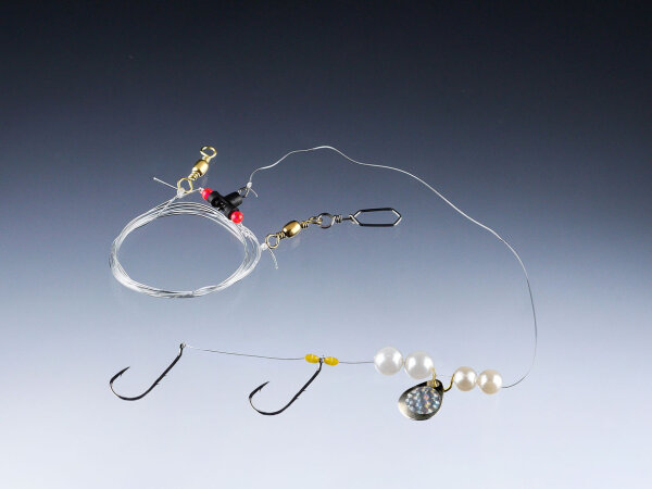Balzer Steinbutt System, 1m, 0,40/0,60mm, Hakengröße 4