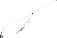 Balzer Steinbutt System, 1m, 0,40/0,60mm, Hakengröße 4