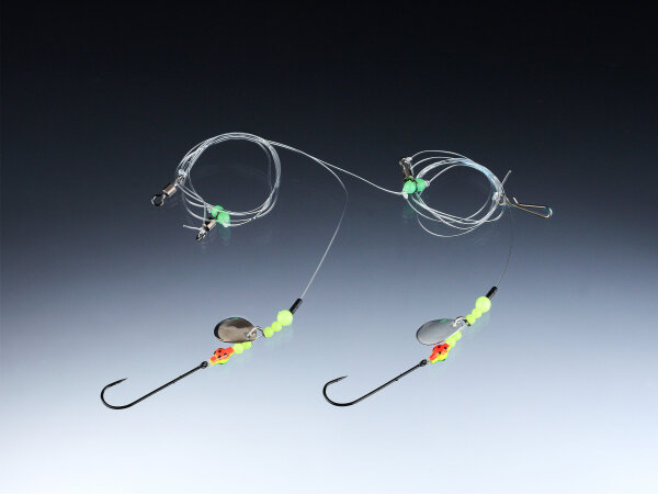 Balzer Edition Sea Surf Naturköder-System, 90cm 0,70/0,45mm 2x#1