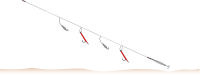 Balzer Gummi Makk-Dorschblinker System, klein, 4...