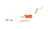 Balzer Plattfisch Perchman Rig, Rot-Gelbe Punkte, 28g