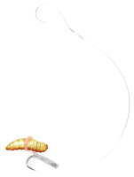 Balzer Trout Attack Bienenmaden Hair Rig 60cm 0,18mm #10