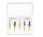 Balzer Trout Collector Sortiment mit Tungstenhaken Mix 2 Knoblauch 5cm