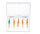 Balzer Trout Collector Sortiment mit Tungstenhaken Mix 3 Knoblauch 5cm