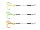 Balzer Shirasu UV Stinger Rig Set 1x7 #2, 9,5cm.