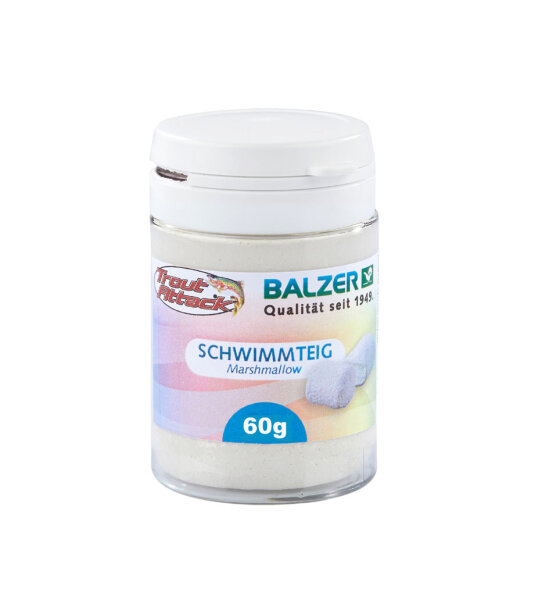 Balzer Trout Attack Forellenteig Marshmallow, weiss