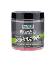 Balzer MK Booster Ball Pop Ups, 15 + 20mm gemischt Monstercrab/Robin Red