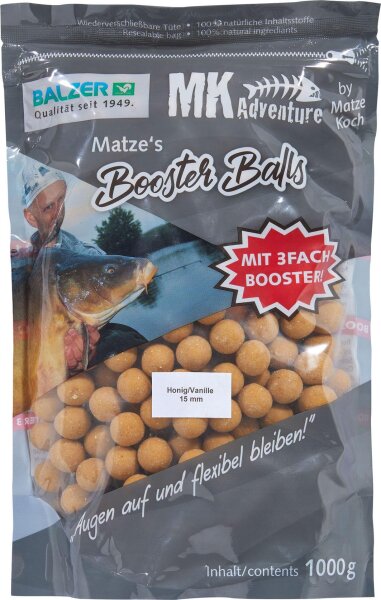Balzer MK Booster Balls 15mm Honig/Vanille