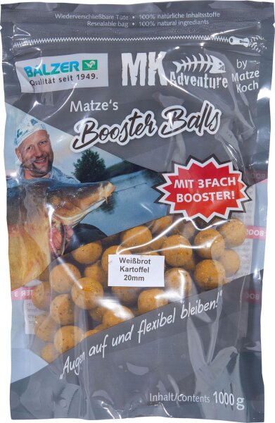 Balzer MK Booster Balls 20mm Weißbrot/Kartoffel