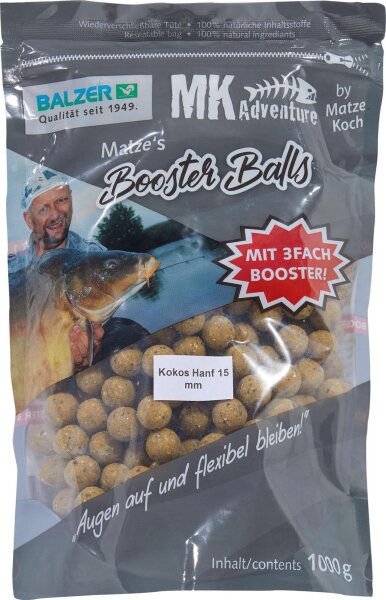 Balzer MK Booster Balls 20mm Kokos/Hanf