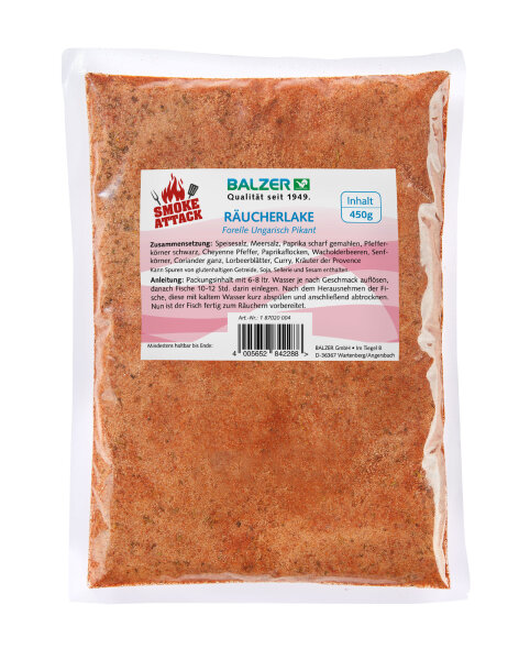 Balzer Forelle Ungarisch Pikant Räucherlake, 450g