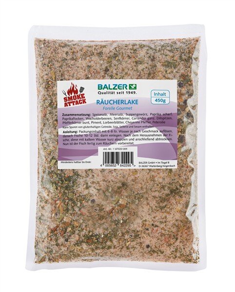 Balzer Forelle Gourmet Räucherlake, 450g