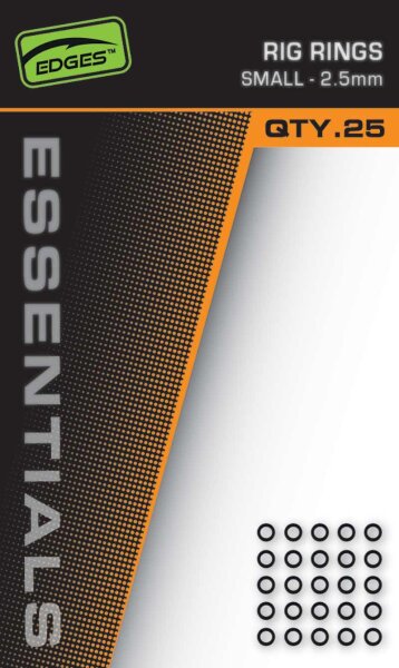 Fox Edges Rig Rings small 2,5mm 25Stk.