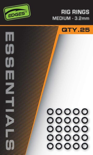 Fox Edges Rig Rings Medium 3,2mm 25Stk.