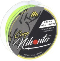 Mikado SCHNUR - NIHONTO CARP - 0.23mm/6.00kg/600m - FLUO...