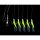 Dega Heringsvorfach 5-Arm Neon-Gelb