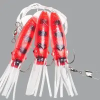 Fladen Winged Octopus Rig red/black 10/0