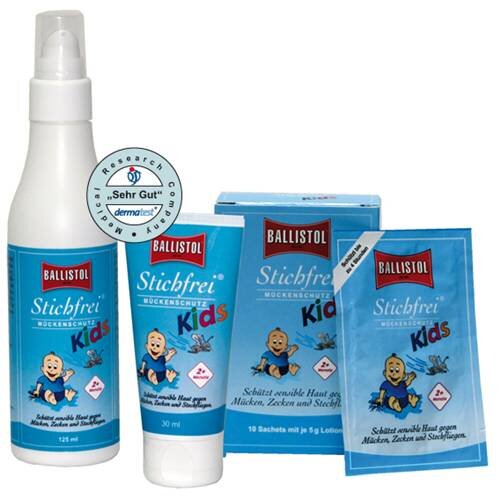 Ballistol Stichfrei Kids 30ml Lotion Zecken-und Mückenschutzlotion