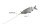 Black Cat Universal Rig 2,00m 8/0 + 3/0 1,2mm