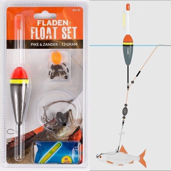 Fladen Pike/Zander Float Set 12g