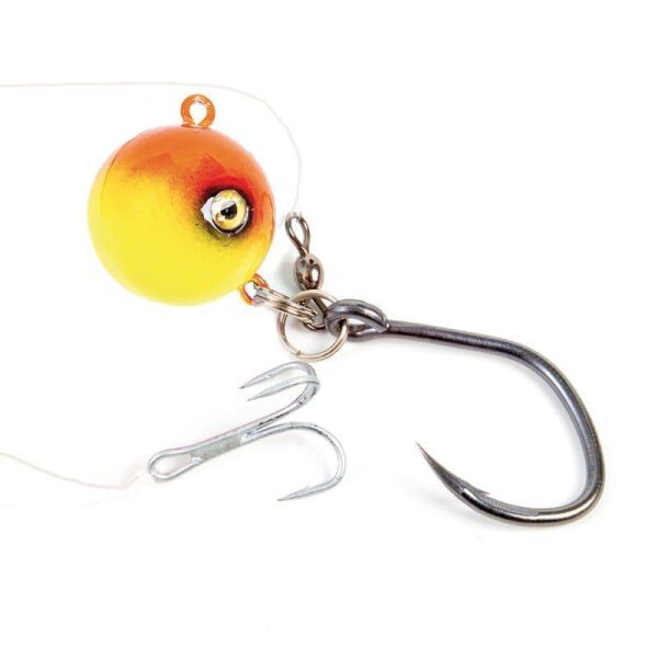 Fladen Deadbait Halibut Rig 400g Yellow/Red