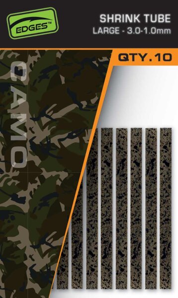 Fox Edges Camo Shrink Tube large 3mm-1mm