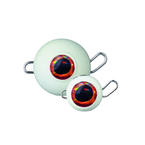 Spro FS Eyed Bottom Jig 5g glow white - 3 Stück