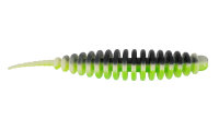 Spro TM Master Worm 65mm Garlic Black Chartreuse