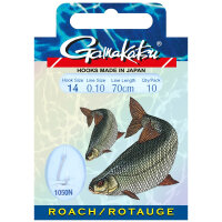 Gamakatsu Booklet Roach Gr.16 - 0,10mm 70cm